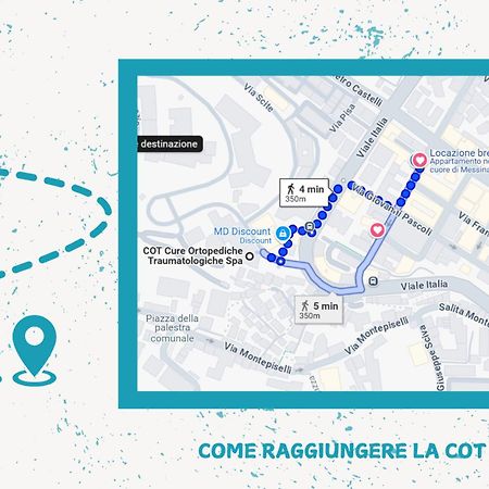Appartamento Nel Cuore Di Messina Exteriör bild